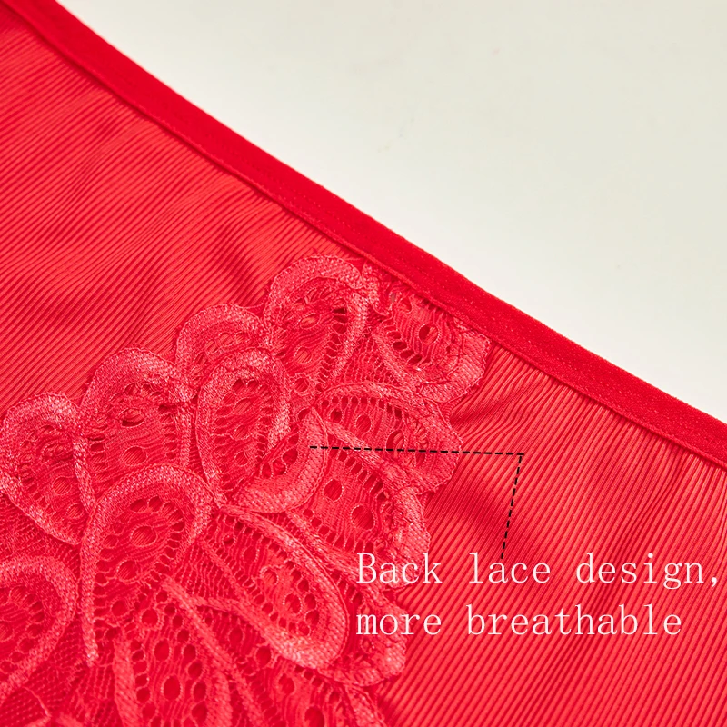 5 шт. женские трусики с завышенной талией 1x L-4XL