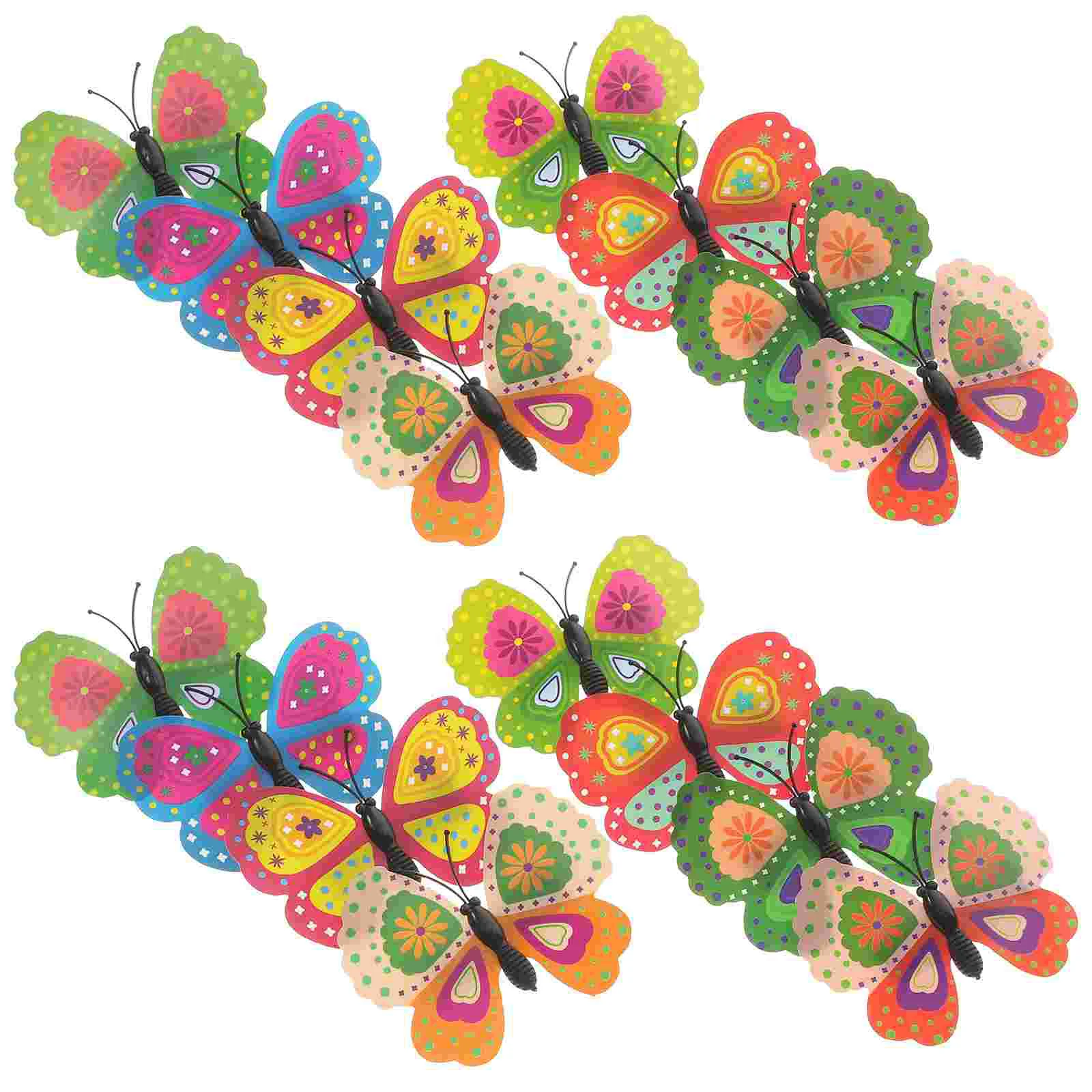 

Hair Clips Claw Barrettes 90S Girl Accessories Clip Mini Pastel Clamps Realistic Alligator 3D Hairpin Butterflies Colorful Baby