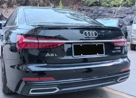 Для Audi A6 S6 C8 2019 2020 2021 2022 2023 2024 Задний спойлер Крыло Комплект кузова Автомобильный