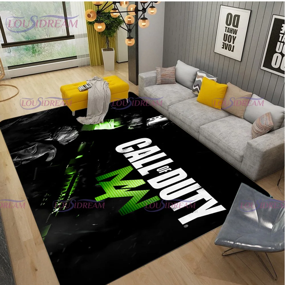 3D игровой ковер с вызовом из D-Duty для гостиной коврик спальни нескользящий