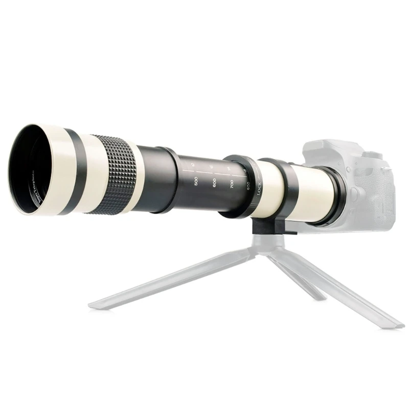 

420-800mm F/8.3-16 Telephoto Lens for 1200D 1300D 4000D 450D 550D 650D 760D 800D 77D 90D 80D 70D 60D 5DIV Camera E8BE