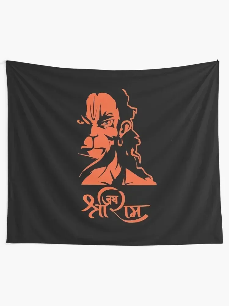 Ханманский индуистский Бог Дай Шри Баран гобелен украшение комнаты эстетический