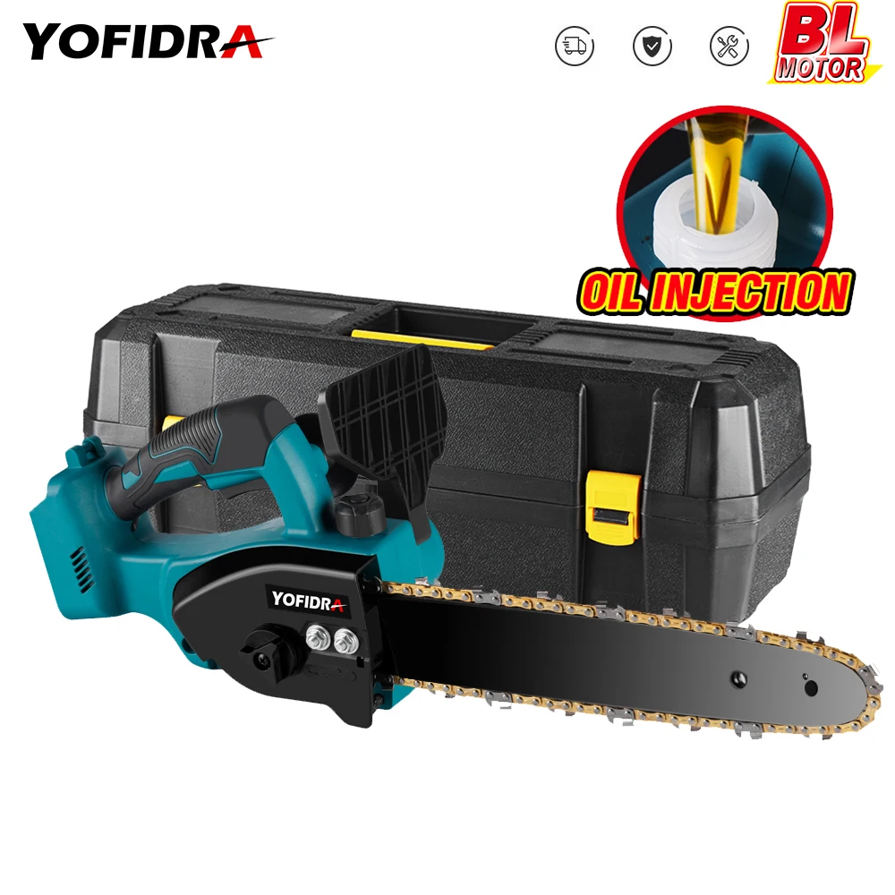 Yofidra 12 Inch Brushless Electric Saw 3000W Handheld Cordle