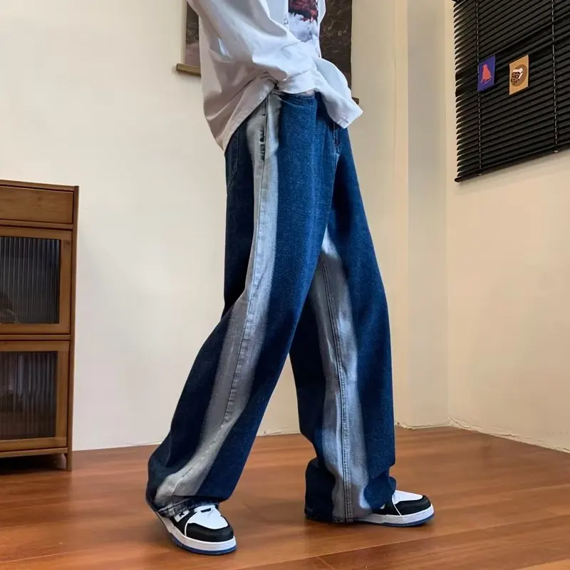 

Jeans Vaqueros Pants Baggy Jeans Men Trousers Streetwear Denim Straight Loose Pants for Men Pantalones Hombre