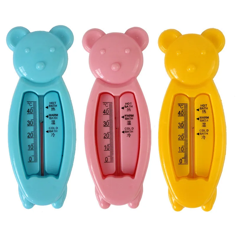 

ZK45 Floating Lovely Bear Baby Water Thermometer Float Baby Bath Toy Thermometer Tub Water Sensor Thermometer