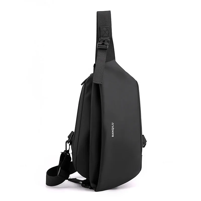 

2023 New Men's Chest Bag Large Capacity Waterproof Shoulder Bag Multi-function Sports Leisure Messenger Bag Travel Chest Pack