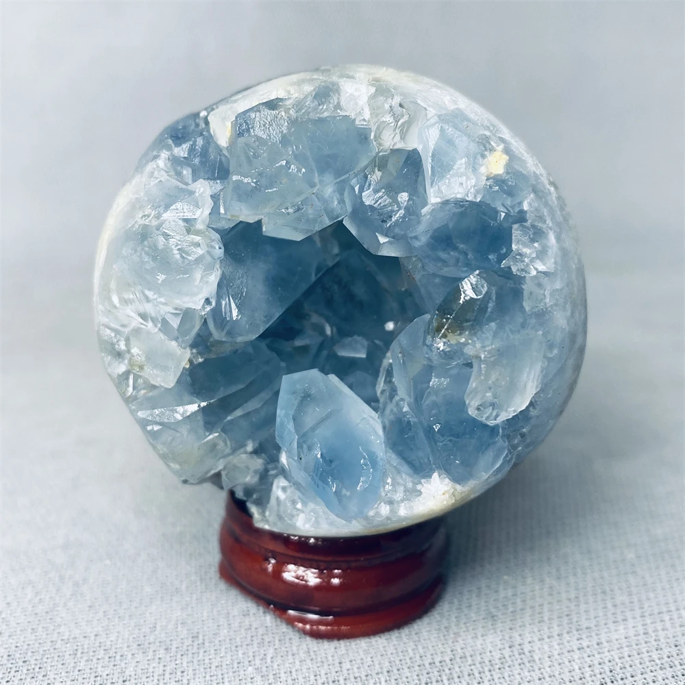 

Natural Kyanite Ayanite Ball Dragon Egg Mineral Specimen Rainbow Crystal Smile Stone Healing and Wiccan Spiritual Gifts for Home