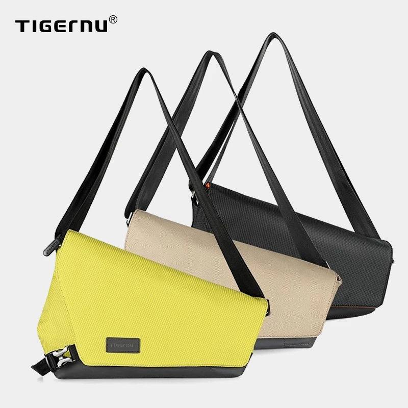 Сумка через плечо Tigernu для iPad 9 7 дюйма мужская модная нагрудная сумка Большая