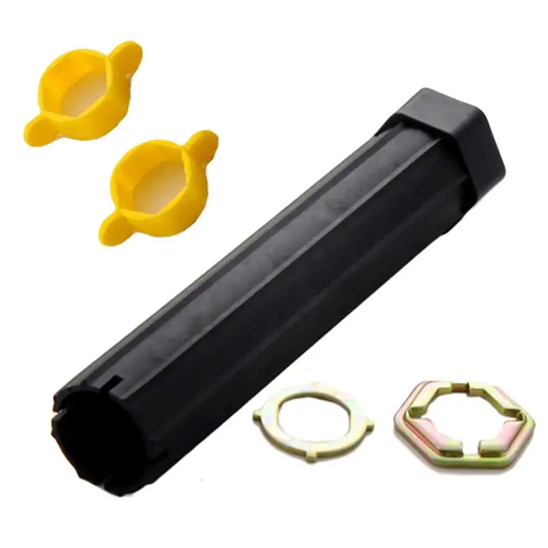 

5Pcs/Set Repair Hexagonal Faucet Sink Basin Wrench Mixer Nylon Plastic High Carbon Steel Socket Wrench Maintenance Repair Tools