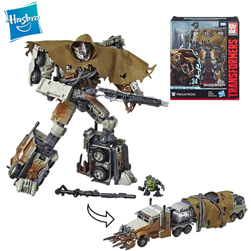 

Genuine Hasbro Transformers Studio Series model large robot children's toys Megatron SS34 leader-level movie peripherals