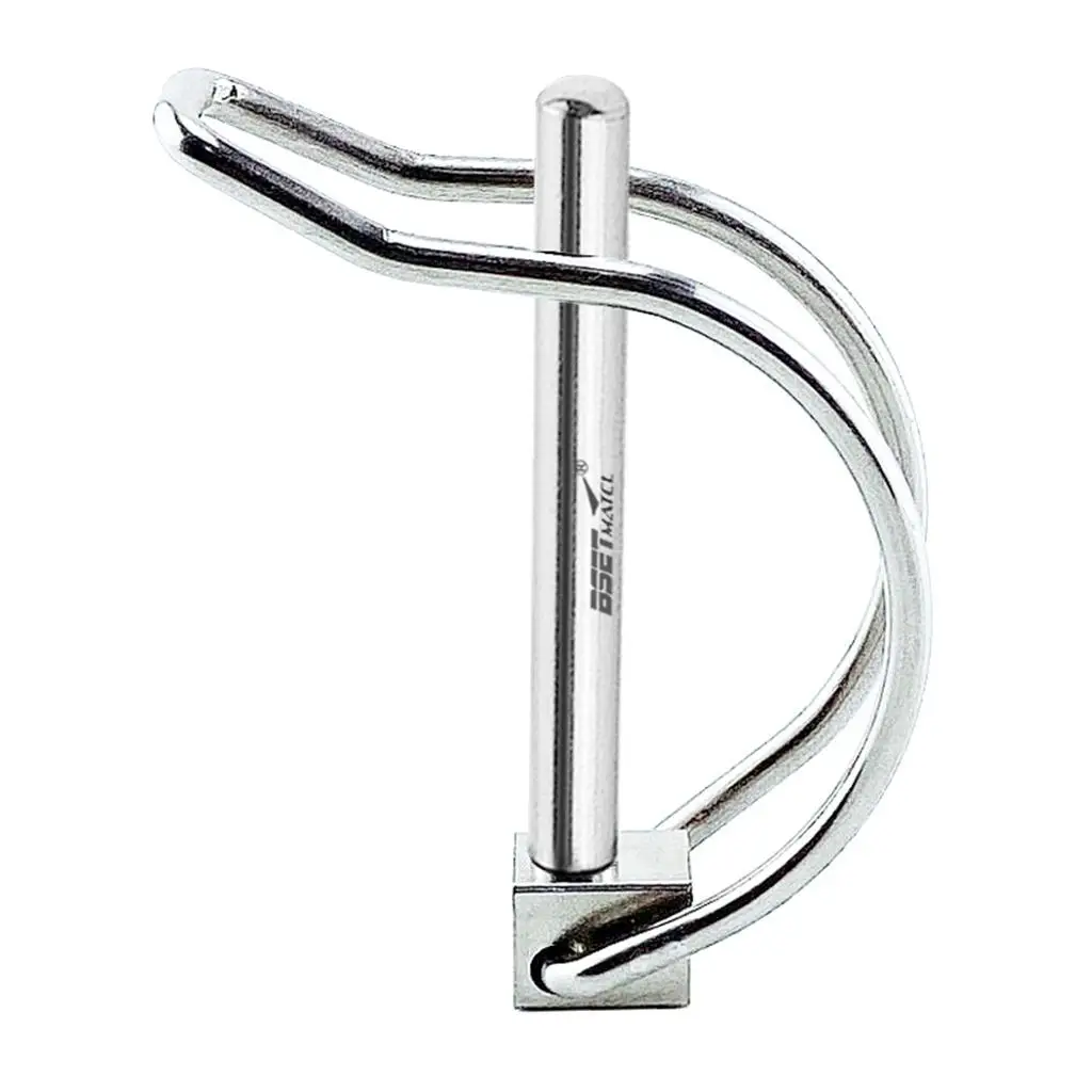 

Stainless Steel Release Trailer Coupler Safety Pin 4.5 x 45mm