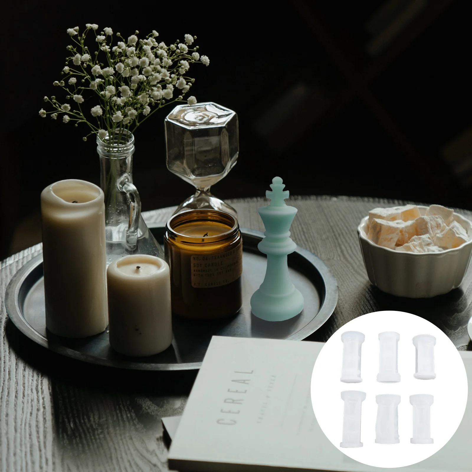 

Mold Craft Diy Resin Soap Chess Mould Molds Silicone Making Epoxycandy Chocolate International Castin Ornament Pillar