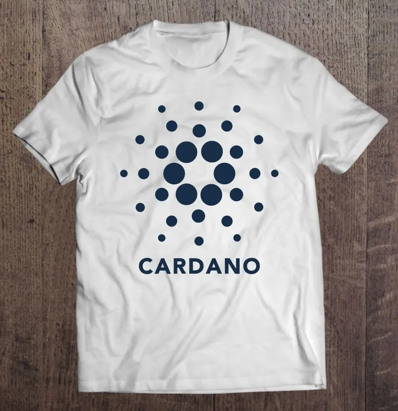 

Cardano Crypto Token Blockchain Ada To The Moon Dark Logo T Shirt For Men Clothing T Shirt T-Shirt Men Women's T-Shirt T Shirt
