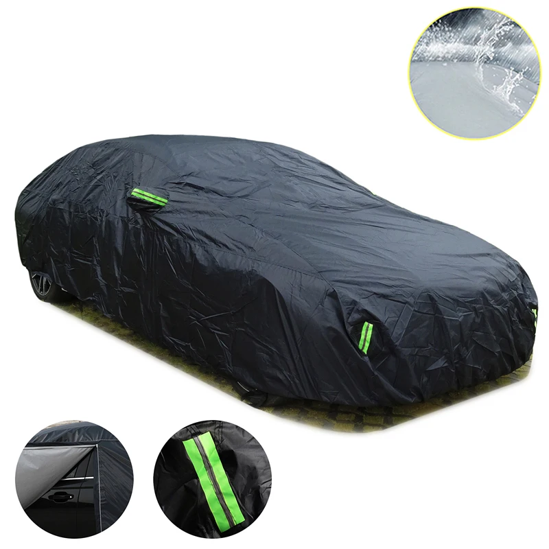 

Universal Suv/sedan Full Car Covers Outdoor Uv Waterproof For 4x4 Spare Wheel Covers Jk Jeep Wrangler Accessories