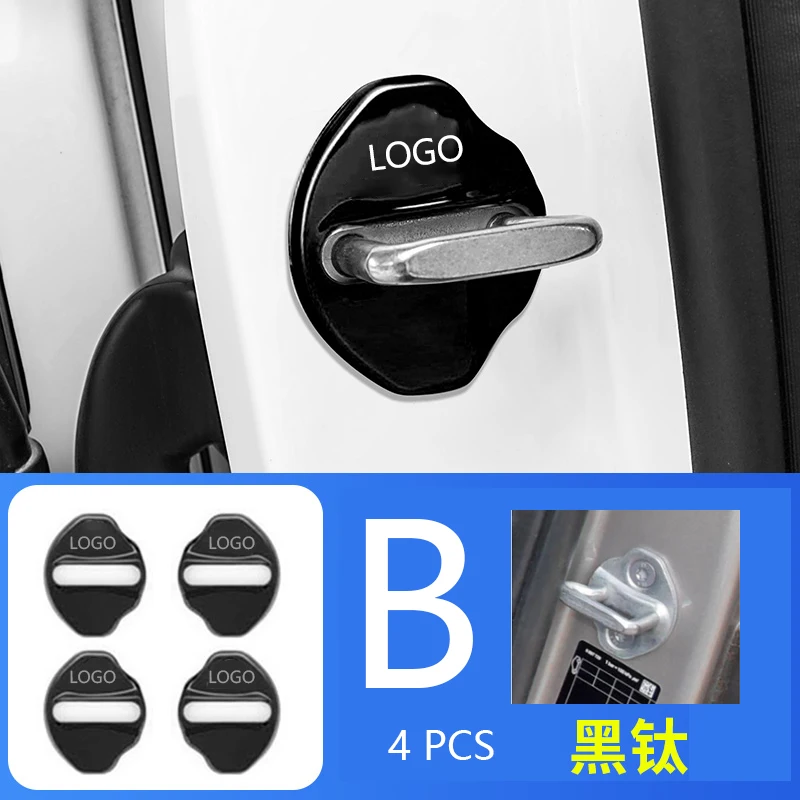

car door lock cover for ercedes Benz Smart GLA CLA GLB GLE GLC GLK CLS SLK A B C E S Class Protective And Decoration