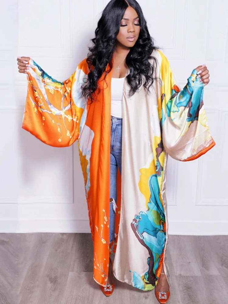 

African Dresses For Women Fashion Dashiki Print Blouse Dress 2022 New Irregular Dress African Clothing Streetwear Vestidos