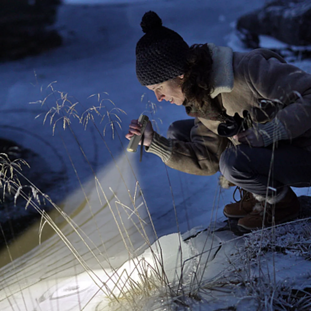 

Светодиодный перезаряжаемый фонарик 2-в-1 со свистком, электронный фонарик, Портативные Инструменты, чистый громкий голос для езды на велоси...