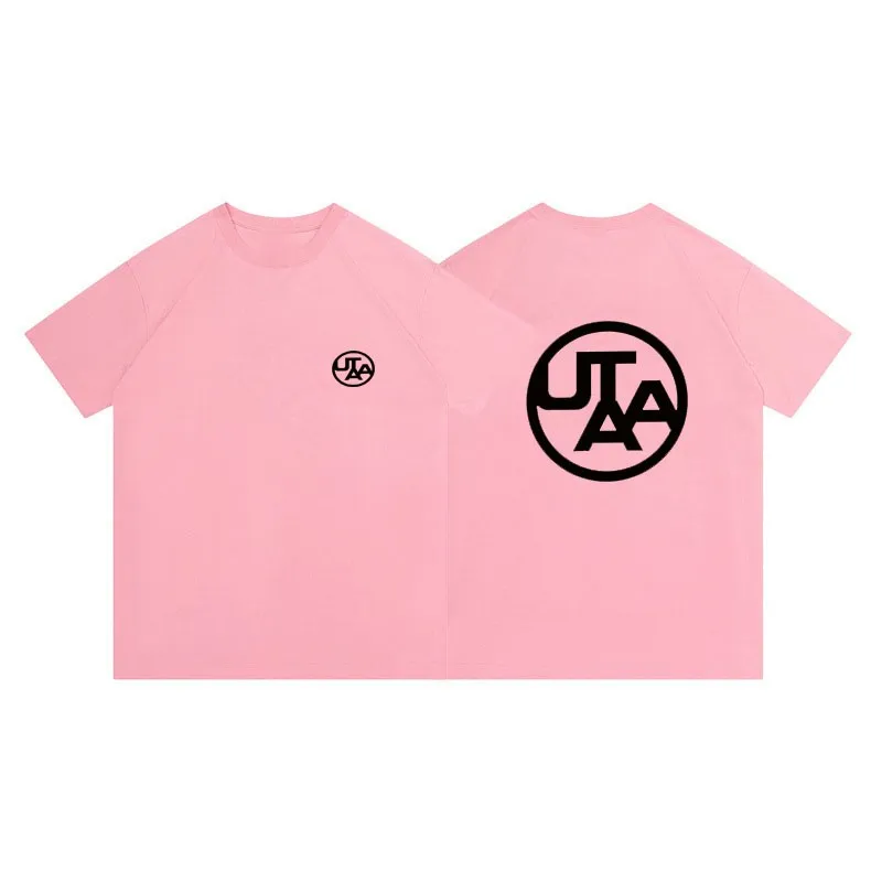 Golf T-shirt for Men and Women Fashion Summer Cotton Golf Top UTAA Golf Short Sleeve Tops Fashion Couple Loose Golf Clothing