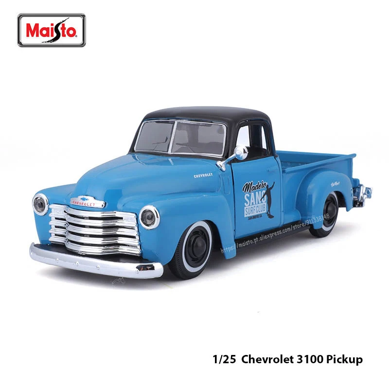 

Maisto 1:25 1950 Chevrolet 3100 Pickup Antique Car Static Die Casting Car Collectible Model Car Toy Gift Tide Play