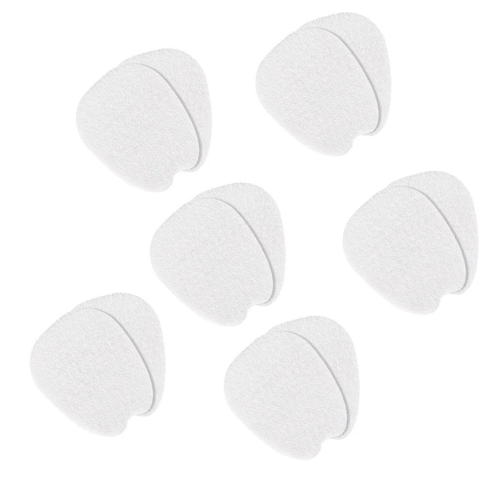 

6 Pairs Tongue Sticker High Heel Inserts Sneaker Heels Health Care Felt Forefoot Mat Shoes Multi-use Pads Miss Cushion