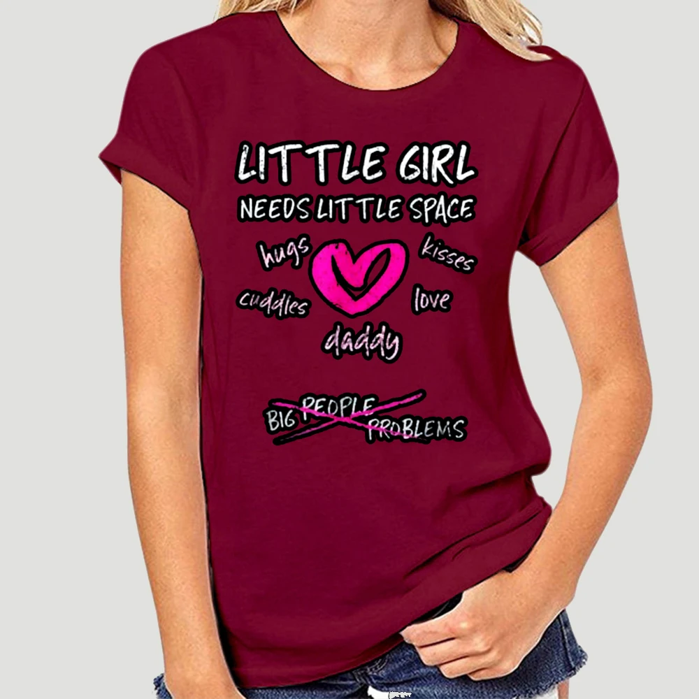 

Ropa Para niña pequeña necesita poco espacio DDLG camiseta para mujer 5078X