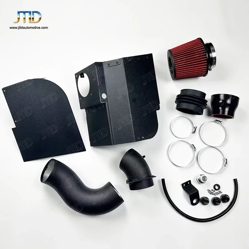 Система производительности JTLD черная впускная труба холодного воздуха для Golf GTI