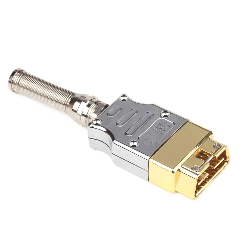 AZGIANT OBD Adapter Metal Shell Connector For J1962M Male Plug 16Pin OBD2 Assembly Zinc Alloy Accessories