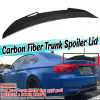new real carbon fiber car rear trunk spoiler wing lid for bmw e92 335i 328i 3 series 2 door coupe 2007 2012 e92 spoiler wing