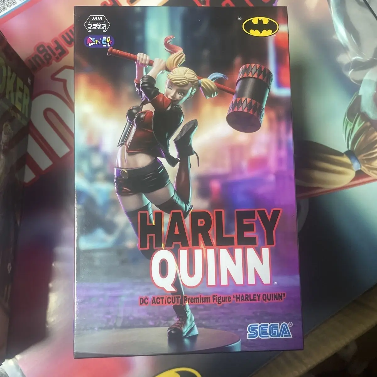 Фото В наличии SEGA Desktop x Decorate Collections Отряд самоубийц ISEKAI Harley Quin Joker ПВХ Аниме Фигурки Модель игрушки №3