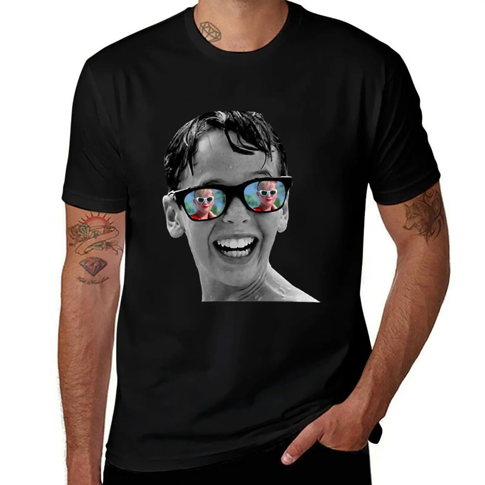 Футболка The Sandlot Squints винтажные футболки с рисунком рэпера наряды графикой для
