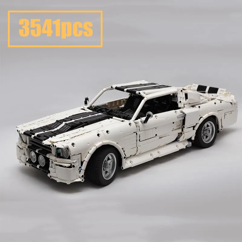 

New classic 1967 Eleanor Mustang Super Racing Car fit MOC-14616 Building Blocks Collection Toy Children Kid Christmas Gift