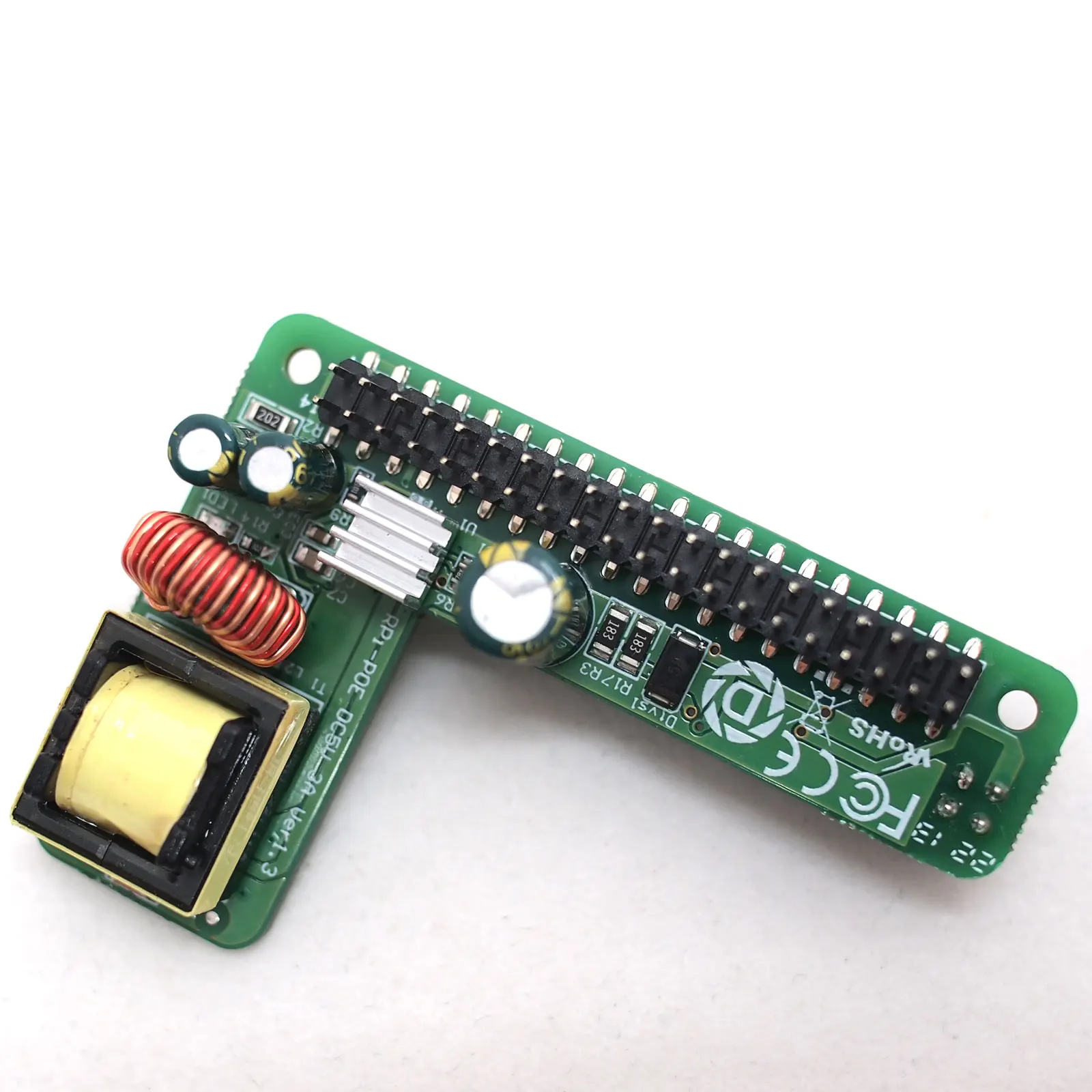 Материнская плата Raspberry Pi 4 4B 3B + 3B Plus с питанием от сети Ethernet, PoE HAT IEEE802.3af, 5 В, 2,5 А постоянного тока Материнская плата Raspberry Pi 4 4B 3B + 3B Plus с питанием от сети Ethernet, PoE HAT IEEE802.3af, 5 В, 2,5 А постоянного тока