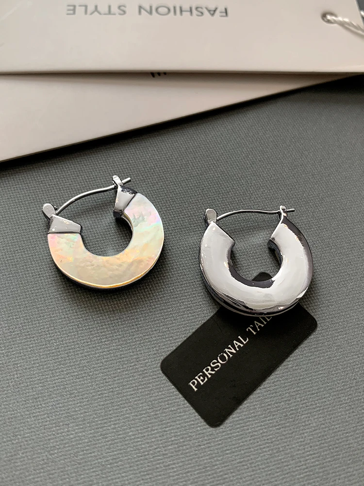 Женские серьги из натурального французского цвета новинка 2024 популярные