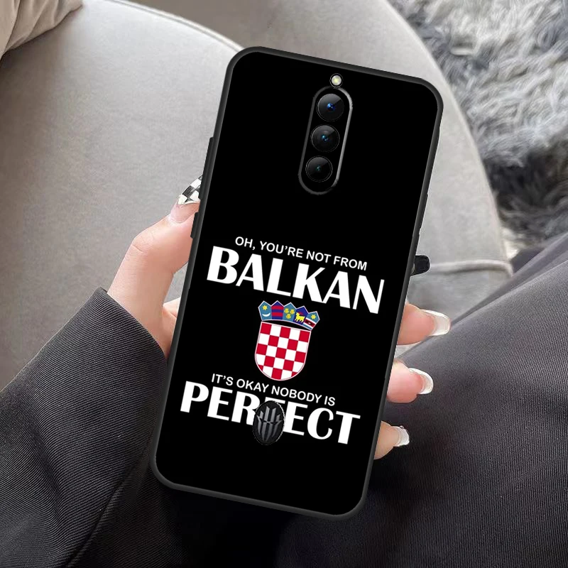 Хорватский флаг искусство Обложка для ZTE Nubia Red Magic 6 6S 7 7S 8 Pro Plus чехол 6R бампер