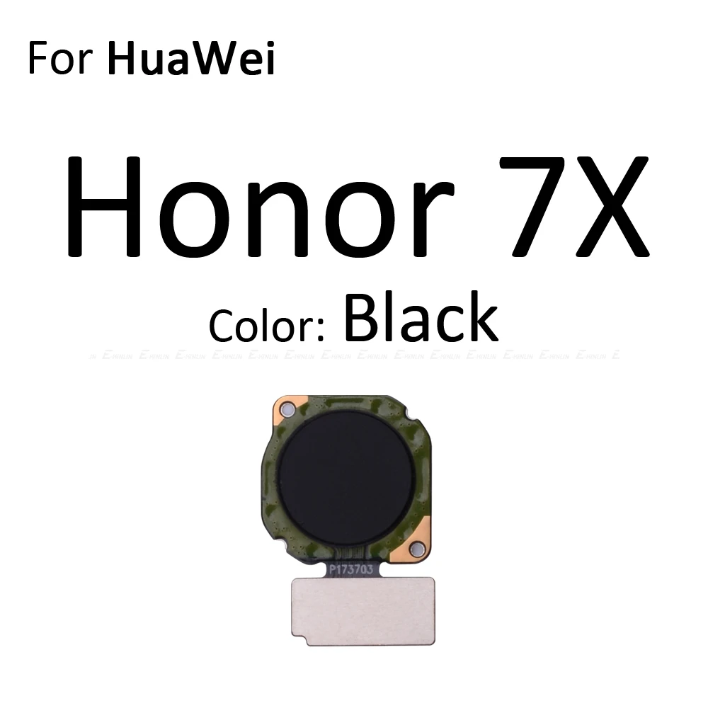 Фото Разъем для сканера отпечатков пальцев для Huawei Honor Play 7X 7C 7A Pro, сенсорный датчик ID, кнопка «Домой», гибкий кабель для подключения №4