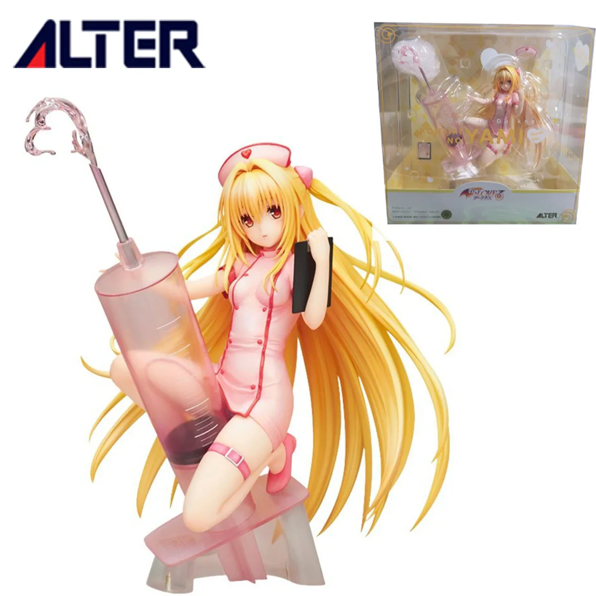 100% оригинал в наличии Alter To LOVEru Darkness Konjiki No Yami Nurse Ver. Серия аниме-фигурок