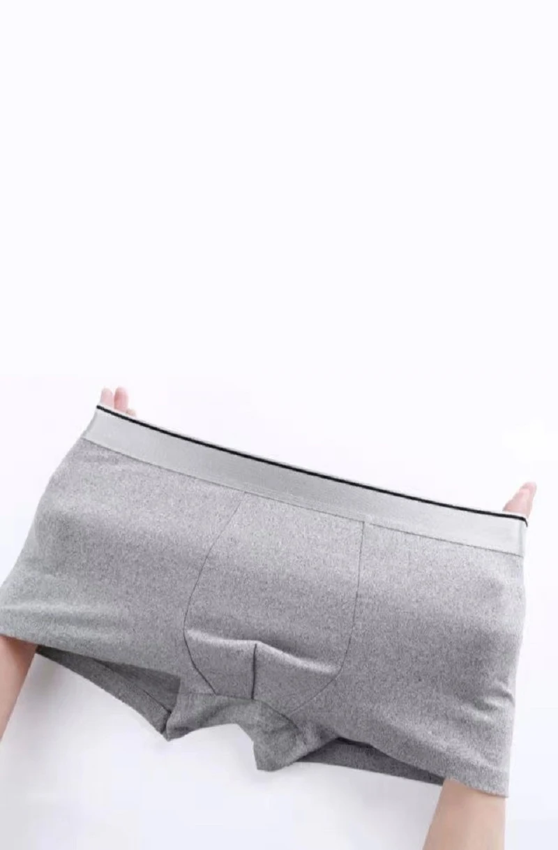 8pcs/Lot Men'S Underwear Boxer Shorts Sports Breathable Plus Size Four Corners Underpants Quality Antibacterial Panties