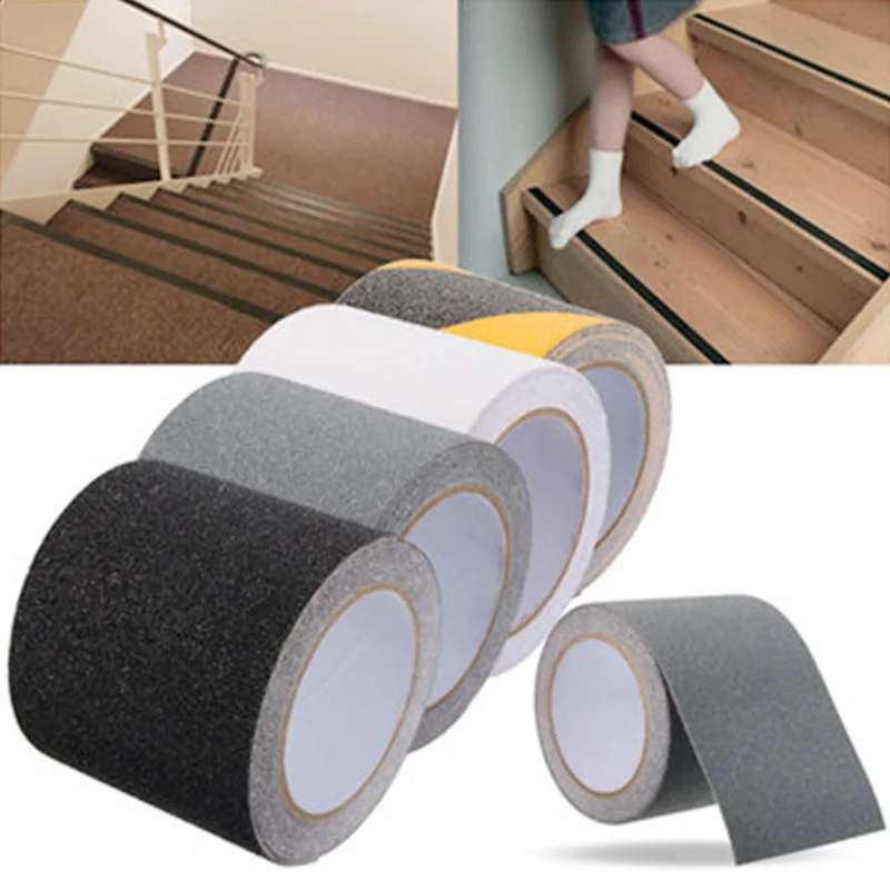 

1PC 5M Non Slip Safety Grip Tape Anti-Slip Indoor/Outdoor Stickers Strong Adhesive Safety Traction Tape Stairs Floor