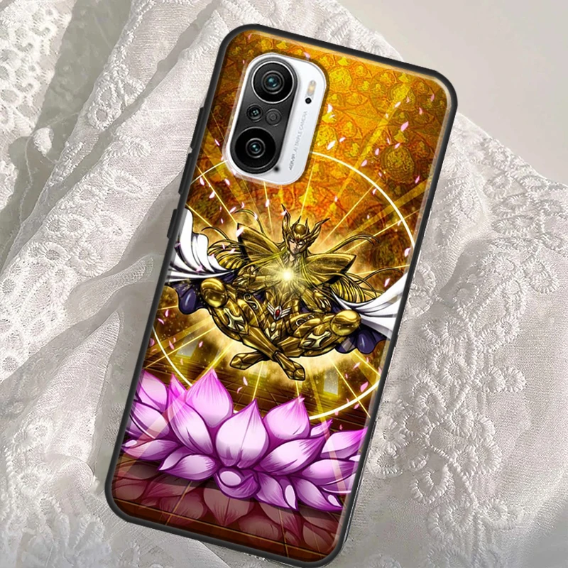 Чехол Saint Seiya Рыцари Зодиака для POCO X3 Pro X4 NFC GT M3 M4 F3 чехол Xiaomi 12 10T 11T Mi 12X 11 Lite - купить