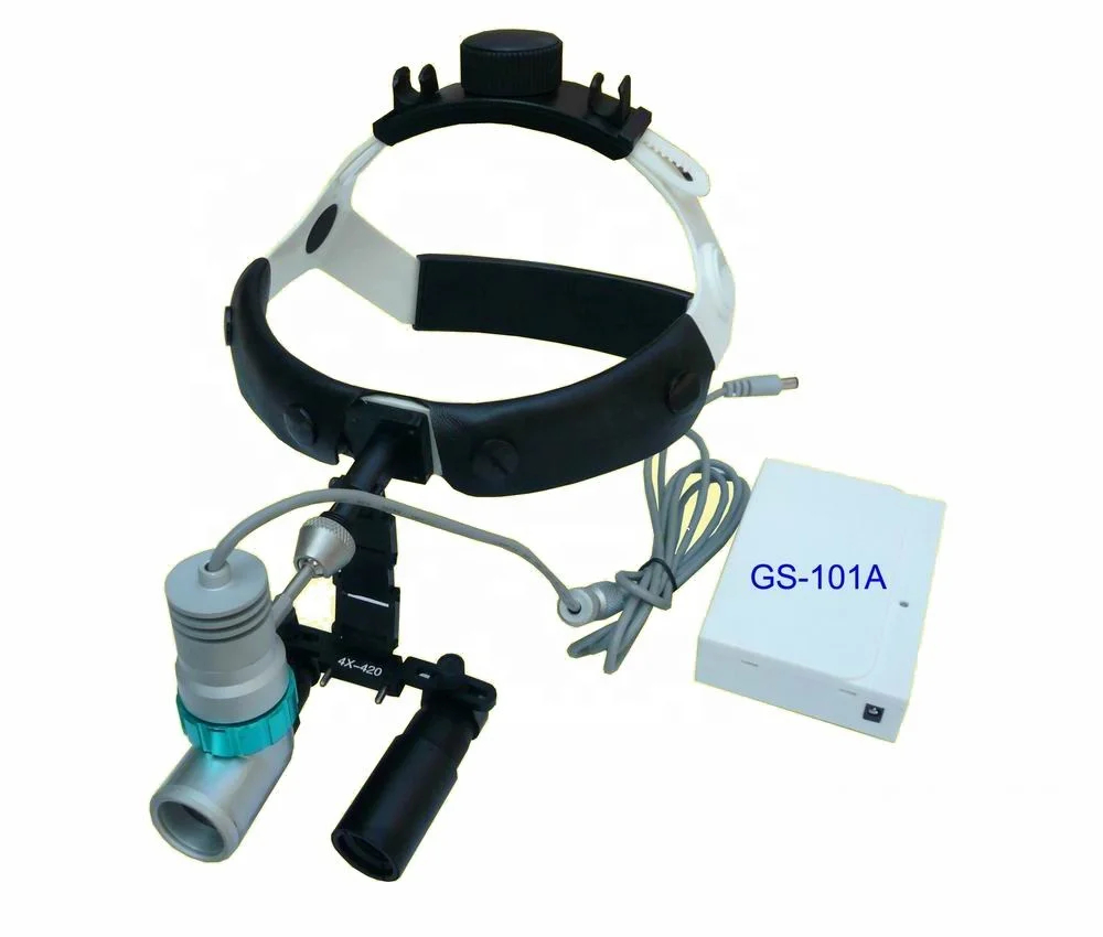 

rechargeable medical surgical led headlamp magnifier 4x
