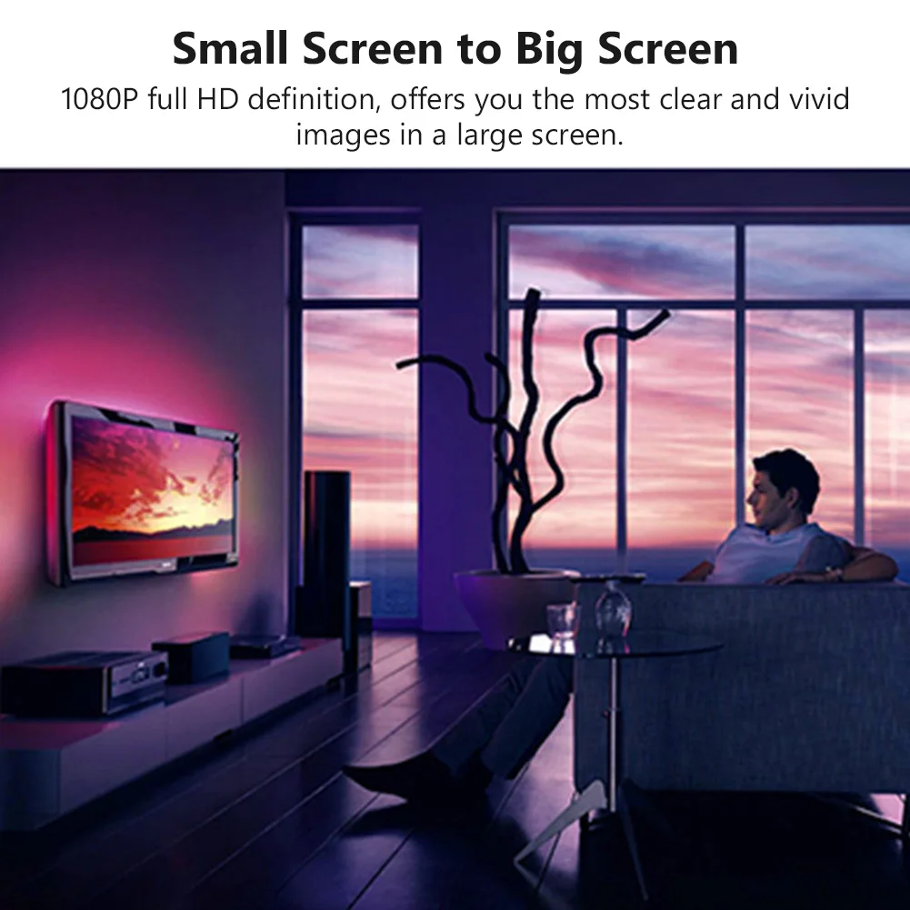 HD WiFi беспроводной модем TV Stick HDMI-совместим с 1080P Miracast DLNA Cast приемник для iOS Android Google
