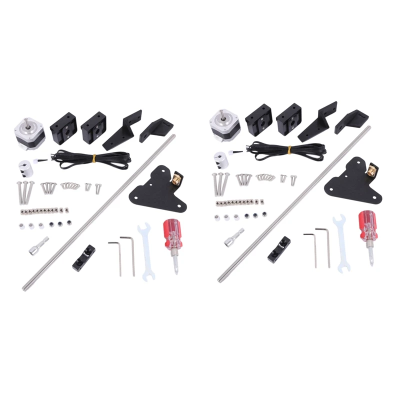 2X 3D Printer Accessories , Creality Ender 3 Dual Z Axis Upgrade Kit For Ender 3 Pro 3D Printer Parts 2X 3D Printer Accessories , Creality Ender 3 Dual Z Axis Upgrade Kit For Ender 3 Pro 3D Printer Parts
