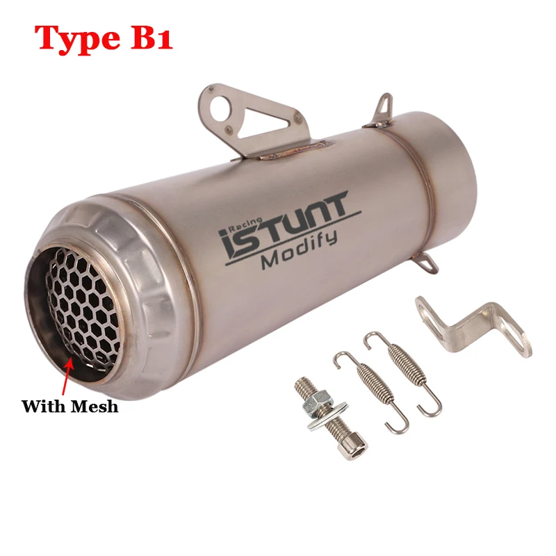 Универсальный глушитель для выхлопной трубы 60 мм ER6N Z900 CBR650R KTM DUKE 390