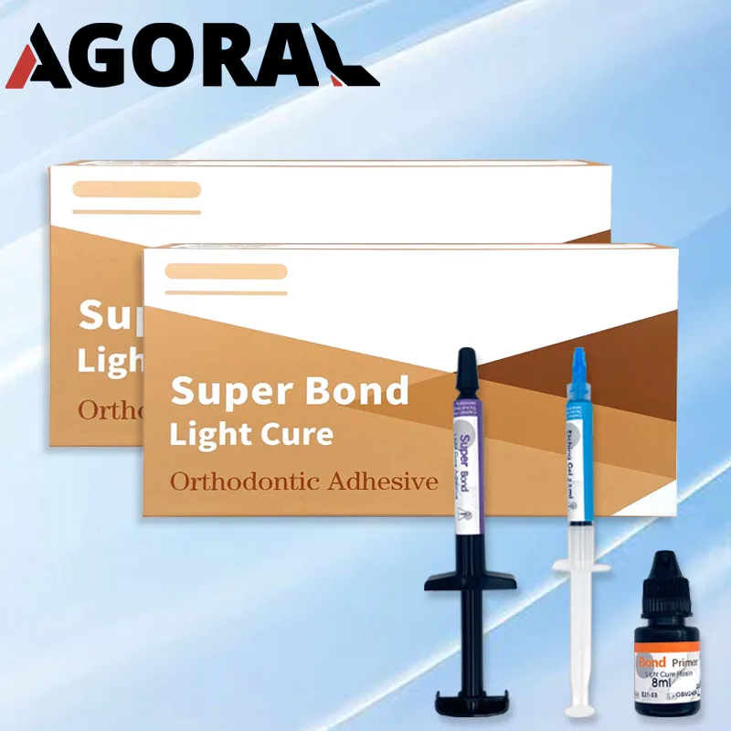 1/3 шт. стоматологический ортодонтический клей Super Bond Light Cure система прямого