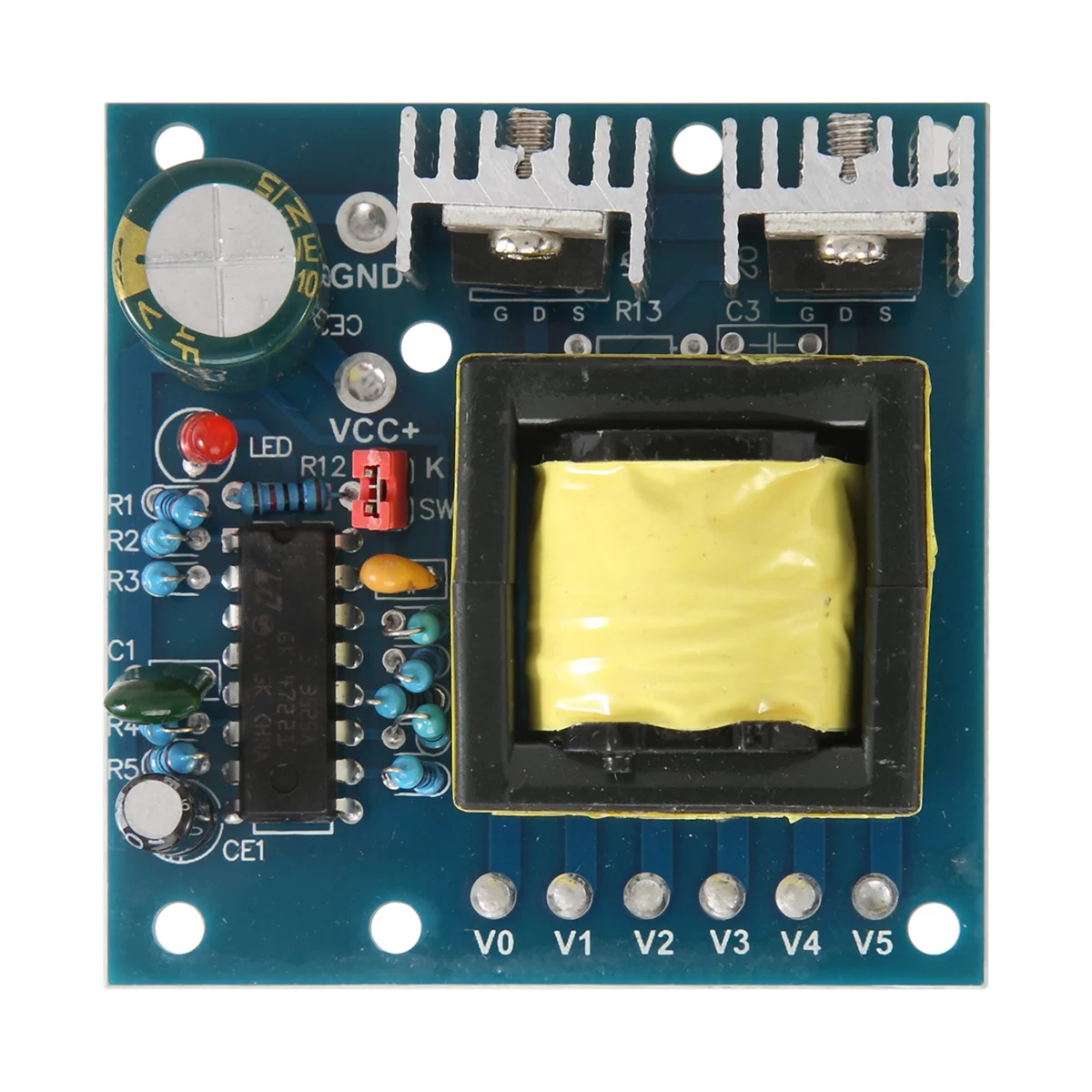 Автомобильный преобразователь напряжения 150 Вт 12 В постоянного тока в 110