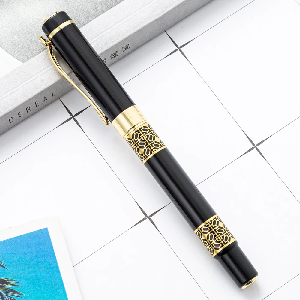 

Luxury Metal Ballpoint Pen High Quality Business Writing Signing Calligraphy Pens Office School Stationary Supplies Ink Pen