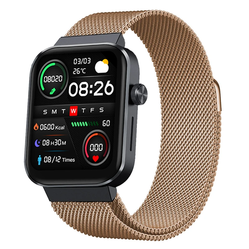 

Металлический ремешок из нержавеющей стали для Mibro T1, магнитный ремешок для Mibro C2/Lite/Color/Air Watch Band Mibro X1/A1, браслет на запястье