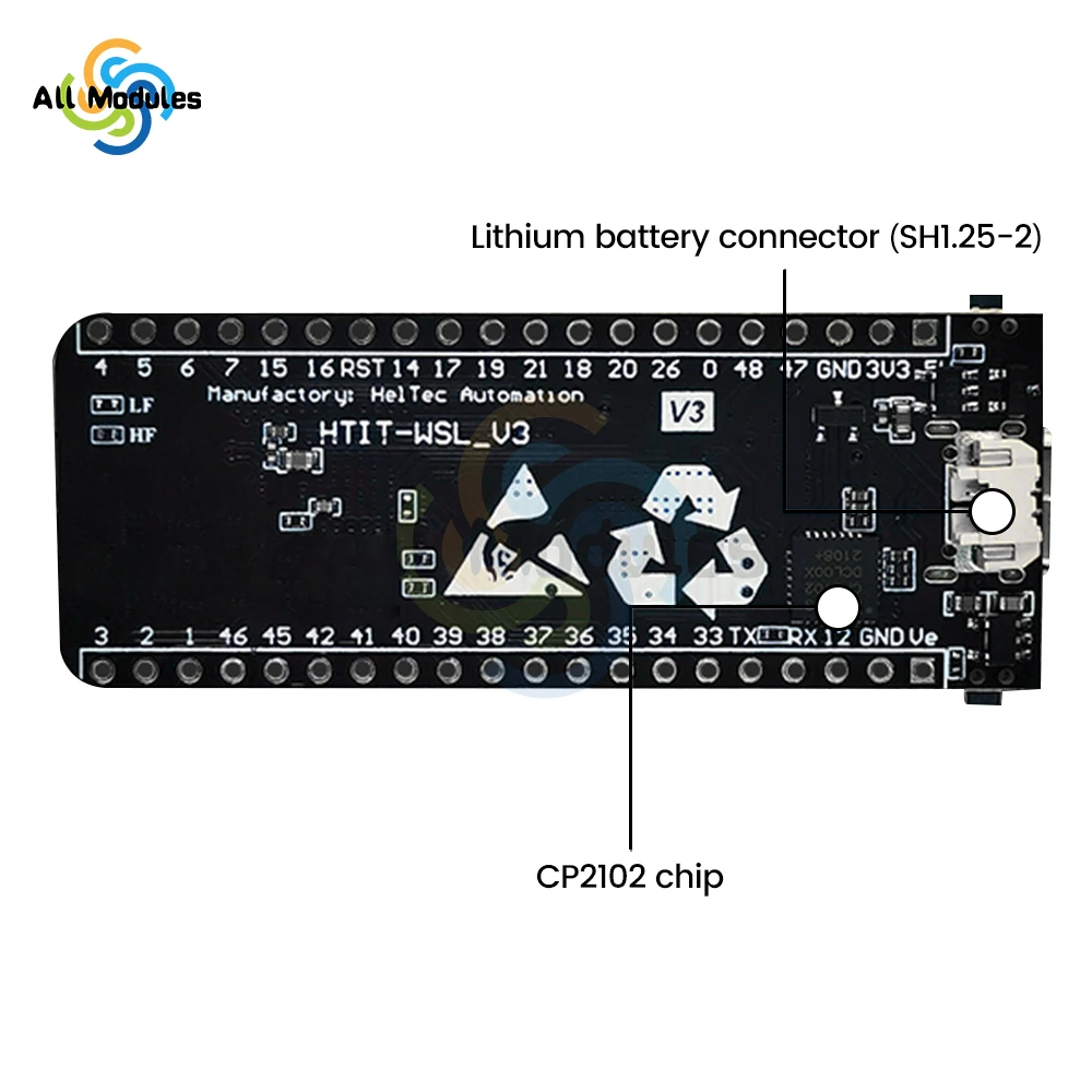 433-510 МГц 863-928 Беспроводная палочка Lite ESP32 + LoRa V3 макетная плата совместимая со