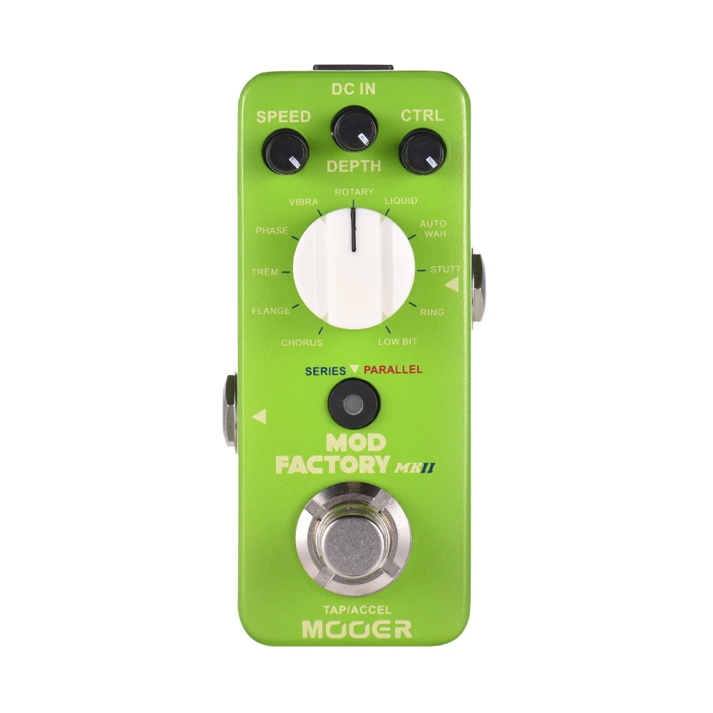 

Mooer MME2 Mod factory MKII Multi Effects Pedal 11 Modulation Guitar Effect Pedal True Bypass Full Metal Shell Micro Pedal