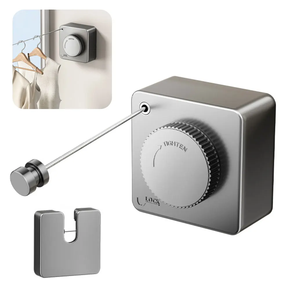 

Пластиковая выдвижная бельевая веревка